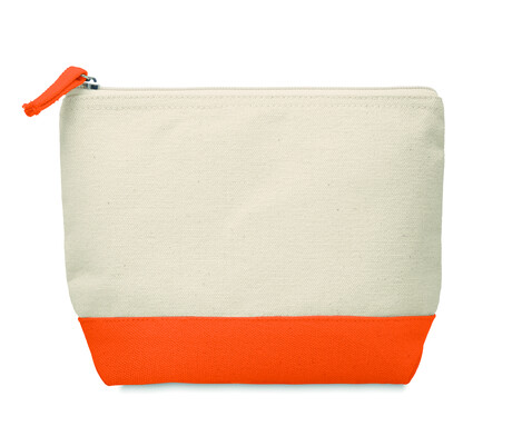 Kosmetiktasche - Orange bedrucken, Art.-Nr. MO9815-10 Kosmetiktasche - Orange bedrucken, Art.-Nr. MO9815-10