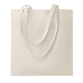 Baumwoll-Einkaufstasche, natur - Beige bedrucken, Art.-Nr. MO9845-13 Baumwoll-Einkaufstasche, natur - Beige bedrucken, Art.-Nr. MO9845-13