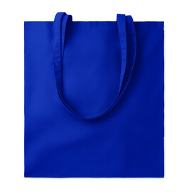 Boodschappentas 180 g/m² - Blau bedrucken, Art.-Nr. MO9846-04