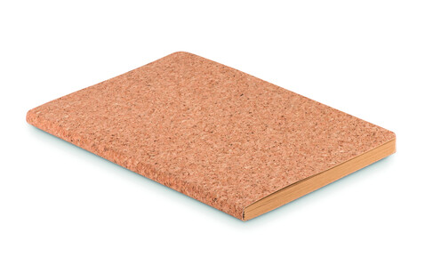 DIN A5 Notizheft mit Kork - Beige bedrucken, Art.-Nr. MO9860-13 DIN A5 Notizheft mit Kork - Beige bedrucken, Art.-Nr. MO9860-13
