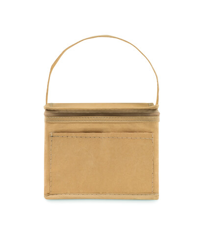 Kühltasche aus Kraftpapier - Beige bedrucken, Art.-Nr. MO9881-13