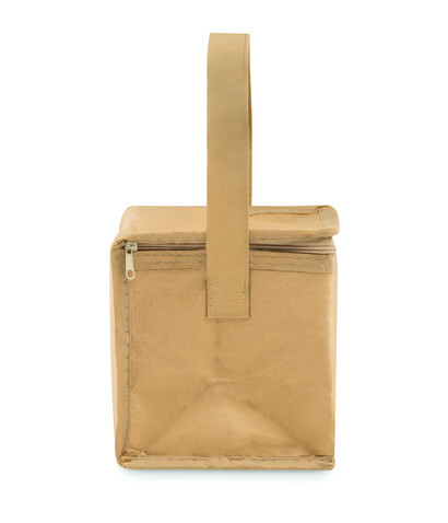 Kühltasche aus Kraftpapier - Beige bedrucken, Art.-Nr. MO9881-13