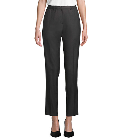 GABIN WOMEN SUIT TROUSERS - Anthracite Melanged bedrucken, Art.-Nr. N03163-AM-XXL