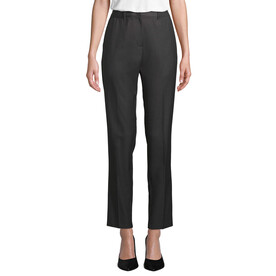 GABIN WOMEN SUIT TROUSERS - Anthracite Melanged bedrucken, Art.-Nr. N03163-AM-XXL