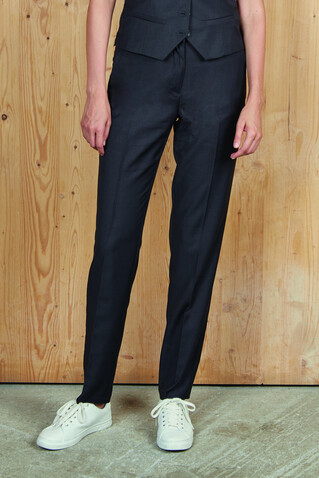 GABIN WOMEN SUIT TROUSERS - Anthracite Melanged bedrucken, Art.-Nr. N03163-AM-XXL