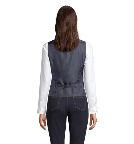 MAX WOMEN WAISTCOAT - Night bedrucken, Art.-Nr. N03167-NH-3XL