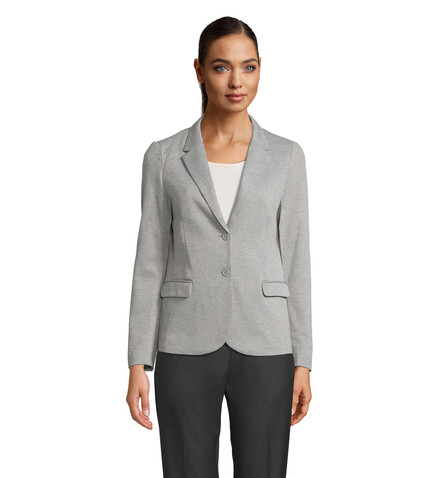 MARCEL WOMEN BLAZER - Gray Melanged bedrucken, Art.-Nr. N03170-MM-L