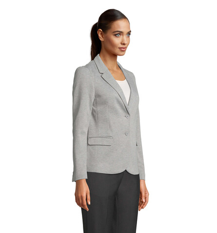 MARCEL WOMEN BLAZER - Gray Melanged bedrucken, Art.-Nr. N03170-MM-L