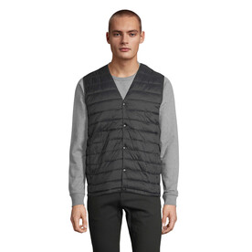 ARTHUR MEN BODYWARMER - Deep Black bedrucken, Art.-Nr. N03172-DB-3XL