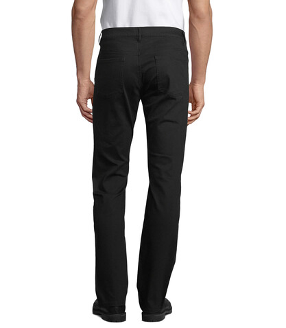 GASPARD MEN LEG JEANS - Deep Black bedrucken, Art.-Nr. N03180-DB-L GASPARD MEN LEG JEANS - Deep Black bedrucken, Art.-Nr. N03180-DB-L