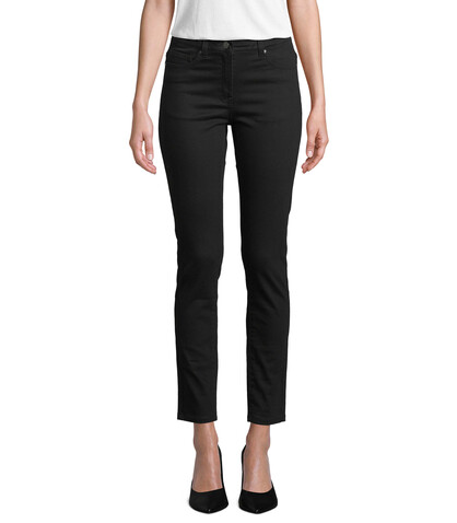 GASPARD WOMEN SLIM FIT JEAN - Deep Black bedrucken, Art.-Nr. N03181-DB-XXL