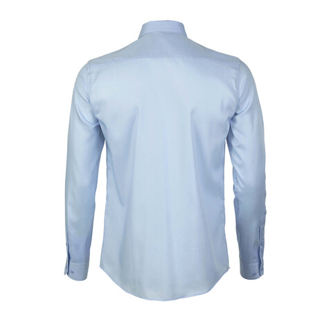BLAISE MEN SHIRT - Soft Blue bedrucken, Art.-Nr. N03182-EU-XL BLAISE MEN SHIRT - Soft Blue bedrucken, Art.-Nr. N03182-EU-XL