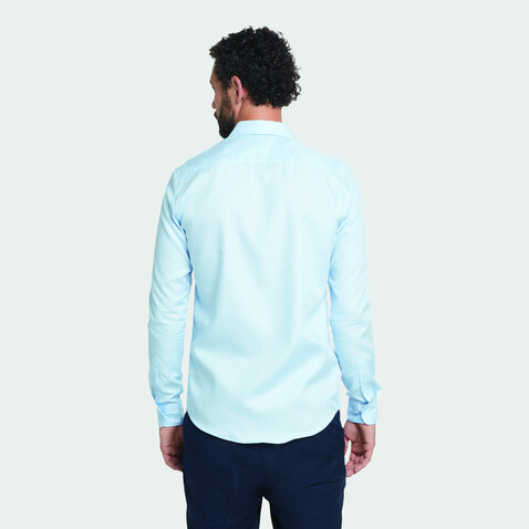 BLAISE MEN SHIRT - Soft Blue bedrucken, Art.-Nr. N03182-EU-XL BLAISE MEN SHIRT - Soft Blue bedrucken, Art.-Nr. N03182-EU-XL