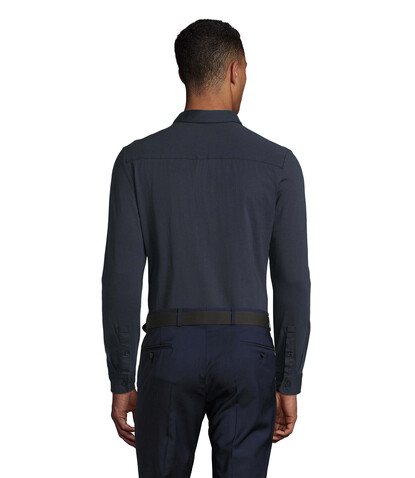 BALTHAZAR MEN SHIRT - Night bedrucken, Art.-Nr. N03198-NH-M