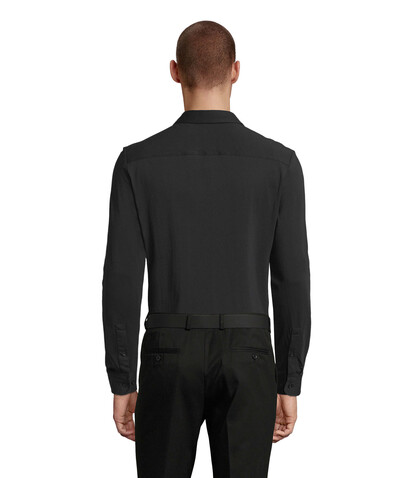 BALTHAZAR MEN SHIRT - Deep Black bedrucken, Art.-Nr. N03198-DB-4XL BALTHAZAR MEN SHIRT - Deep Black bedrucken, Art.-Nr. N03198-DB-4XL