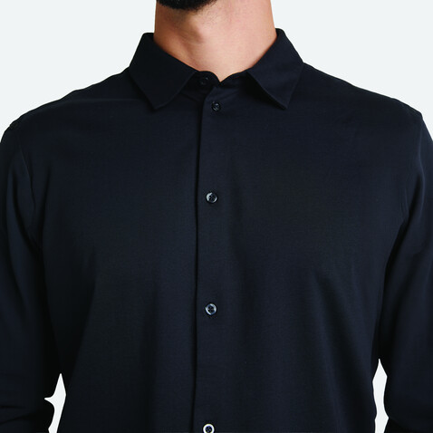 BALTHAZAR MEN SHIRT - Deep Black bedrucken, Art.-Nr. N03198-DB-4XL BALTHAZAR MEN SHIRT - Deep Black bedrucken, Art.-Nr. N03198-DB-4XL