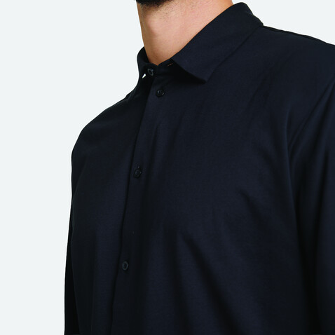 BALTHAZAR MEN SHIRT - Deep Black bedrucken, Art.-Nr. N03198-DB-4XL BALTHAZAR MEN SHIRT - Deep Black bedrucken, Art.-Nr. N03198-DB-4XL