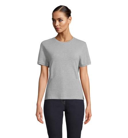 LORIS UNISEX T-SHIRT 180 - Gray Melanged bedrucken, Art.-Nr. N03775-MM-XL LORIS UNISEX T-SHIRT 180 - Gray Melanged bedrucken, Art.-Nr. N03775-MM-XL