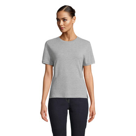 LORIS UNISEX T-SHIRT 180 - Gray Melanged bedrucken, Art.-Nr. N03775-MM-4XL