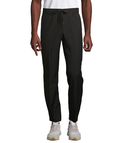 GERMAIN MEN SUIT TROUSERS - Deep Black bedrucken, Art.-Nr. N03778-DB-056