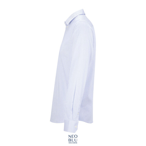 BAPTISTE MEN - Blau Gestreift bedrucken, Art.-Nr. N04338-BS-4XL BAPTISTE MEN - Blau Gestreift bedrucken, Art.-Nr. N04338-BS-4XL