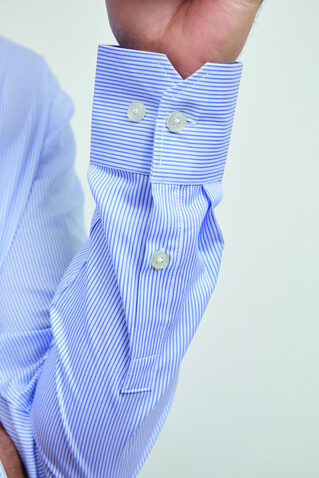 BAPTISTE MEN - Blau Gestreift bedrucken, Art.-Nr. N04338-BS-4XL BAPTISTE MEN - Blau Gestreift bedrucken, Art.-Nr. N04338-BS-4XL