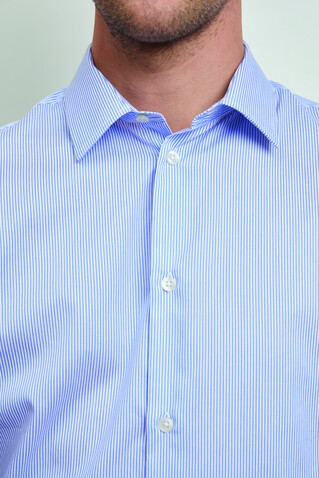 BAPTISTE MEN - Blau Gestreift bedrucken, Art.-Nr. N04338-BS-4XL BAPTISTE MEN - Blau Gestreift bedrucken, Art.-Nr. N04338-BS-4XL
