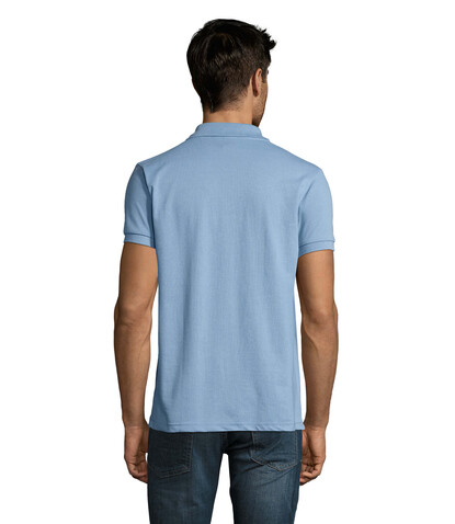 PRIME HERREN POLO 200g - Sky Blue Pique bedrucken, Art.-Nr. S00571-SP-XL PRIME HERREN POLO 200g - Sky Blue Pique bedrucken, Art.-Nr. S00571-SP-XL