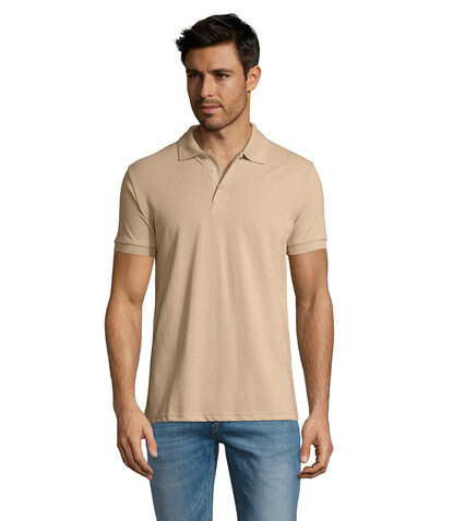 PRIME HERREN POLO 200g - Sand bedrucken, Art.-Nr. S00571-SA-M PRIME HERREN POLO 200g - Sand bedrucken, Art.-Nr. S00571-SA-M