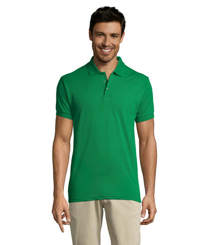 PRIME HERREN POLO 200g - Kelly Green bedrucken, Art.-Nr. S00571-KG-5XL PRIME HERREN POLO 200g - Kelly Green bedrucken, Art.-Nr. S00571-KG-5XL