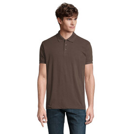 PRIME HERREN POLO 200g - Chocolate bedrucken, Art.-Nr. S00571-CH-XXL
