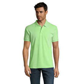 PRIME HERREN POLO 200g - Apple Green bedrucken, Art.-Nr. S00571-AG-XXL