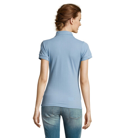 PRIME DAMEN POLO 200g - Sky Blue Pique bedrucken, Art.-Nr. S00573-SP-XL PRIME DAMEN POLO 200g - Sky Blue Pique bedrucken, Art.-Nr. S00573-SP-XL