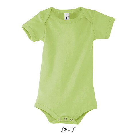 BAMBINO BABY BODY 180g - Apple Green bedrucken, Art.-Nr. S00583-AG-S
