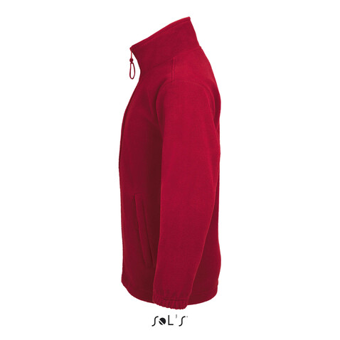 NORTH KINDER FL JACKE  300g - Red bedrucken, Art.-Nr. S00589-RD-3XL
