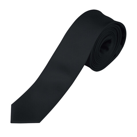 GATSBY SLIM TIE SATIN 270 - Schwarz bedrucken, Art.-Nr. S00598-BK-M GATSBY SLIM TIE SATIN 270 - Schwarz bedrucken, Art.-Nr. S00598-BK-M