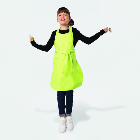 GALA KIDS APRON WITH POCKET - Apple Green bedrucken, Art.-Nr. S00599-AG-M GALA KIDS APRON WITH POCKET - Apple Green bedrucken, Art.-Nr. S00599-AG-M