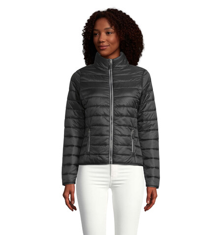 RIDE DAMEN JACKE 180g - Schwarz bedrucken, Art.-Nr. S01170-BK-XL RIDE DAMEN JACKE 180g - Schwarz bedrucken, Art.-Nr. S01170-BK-XL