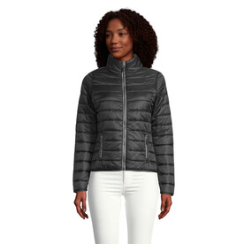 RIDE DAMEN JACKE 180g - Schwarz bedrucken, Art.-Nr. S01170-BK-XXL
