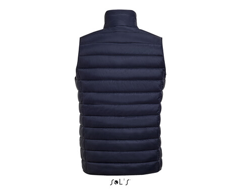 WAVE MEN Bodywarmer - Navy bedrucken, Art.-Nr. S01436-NY-3XL