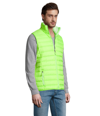 WAVE MEN Bodywarmer - Neon Lime bedrucken, Art.-Nr. S01436-NL-S WAVE MEN Bodywarmer - Neon Lime bedrucken, Art.-Nr. S01436-NL-S