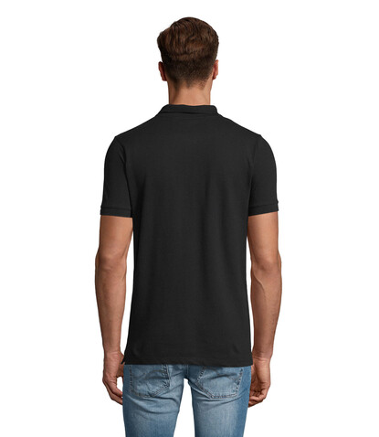 PHOENIX HERREN POLO 220g - Schwarz bedrucken, Art.-Nr. S01708-BK-S PHOENIX HERREN POLO 220g - Schwarz bedrucken, Art.-Nr. S01708-BK-S
