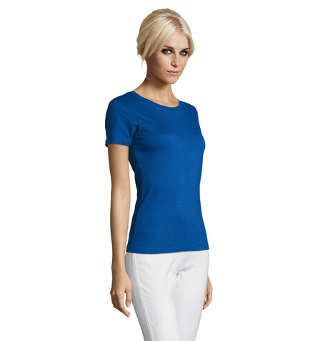REGENT DAMENT-SHIRT 150g - Royal Blue bedrucken, Art.-Nr. S01825-RB-M REGENT DAMENT-SHIRT 150g - Royal Blue bedrucken, Art.-Nr. S01825-RB-M