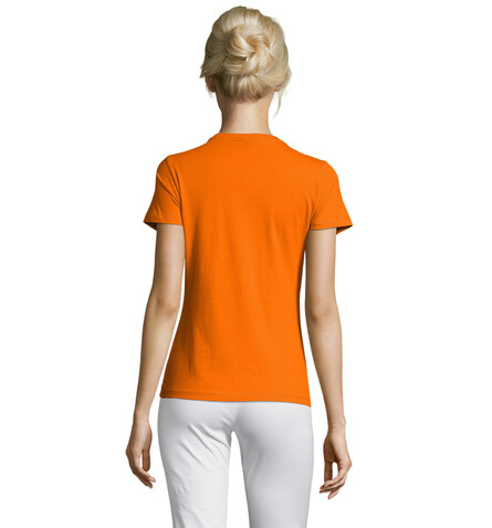 REGENT DAMENT-SHIRT 150g - Orange bedrucken, Art.-Nr. S01825-OR-S REGENT DAMENT-SHIRT 150g - Orange bedrucken, Art.-Nr. S01825-OR-S