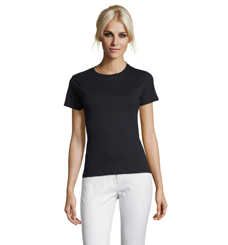 REGENT DAMENT-SHIRT 150g - Navy bedrucken, Art.-Nr. S01825-NY-XL REGENT DAMENT-SHIRT 150g - Navy bedrucken, Art.-Nr. S01825-NY-XL