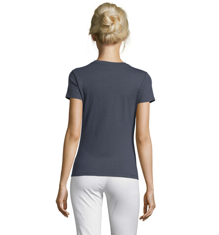 REGENT DAMENT-SHIRT 150g - Mausgrau bedrucken, Art.-Nr. S01825-MU-L REGENT DAMENT-SHIRT 150g - Mausgrau bedrucken, Art.-Nr. S01825-MU-L