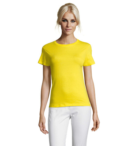 REGENT DAMENT-SHIRT 150g - Lemon bedrucken, Art.-Nr. S01825-LE-M REGENT DAMENT-SHIRT 150g - Lemon bedrucken, Art.-Nr. S01825-LE-M