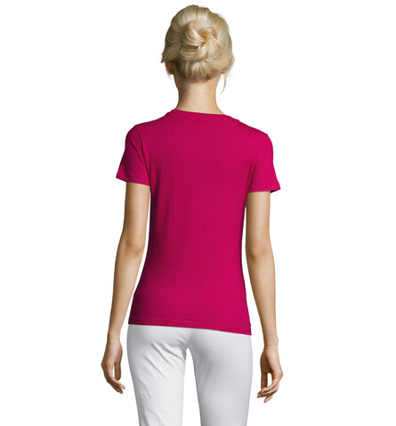 REGENT DAMENT-SHIRT 150g - Fuchsia bedrucken, Art.-Nr. S01825-FU-M REGENT DAMENT-SHIRT 150g - Fuchsia bedrucken, Art.-Nr. S01825-FU-M