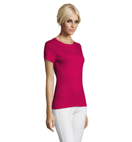 REGENT DAMENT-SHIRT 150g - Fuchsia bedrucken, Art.-Nr. S01825-FU-M REGENT DAMENT-SHIRT 150g - Fuchsia bedrucken, Art.-Nr. S01825-FU-M