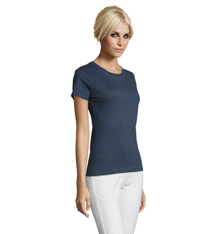 REGENT DAMENT-SHIRT 150g - Denim bedrucken, Art.-Nr. S01825-DM-M REGENT DAMENT-SHIRT 150g - Denim bedrucken, Art.-Nr. S01825-DM-M